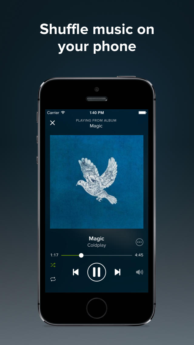 Spotify player app